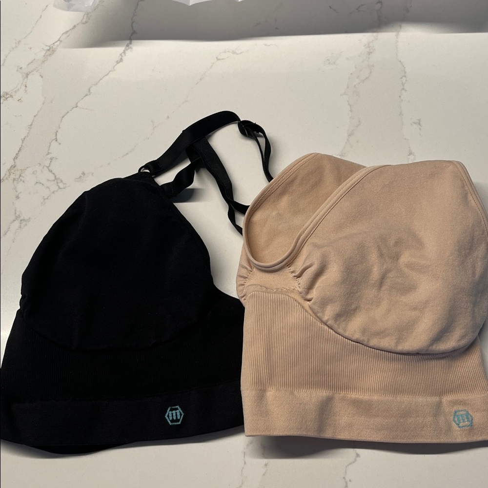 Seamless Everyday Bra - Black & Nude